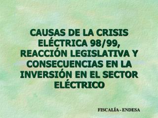 FISCALÍA - ENDESA