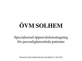 ÖVM SOLHEM