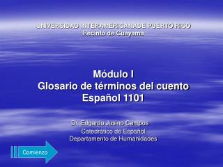 Comienzo
