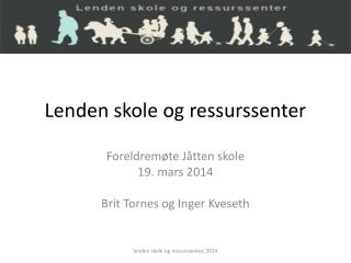 Lenden skole og ressurssenter