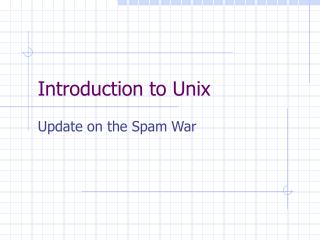 Introduction to Unix