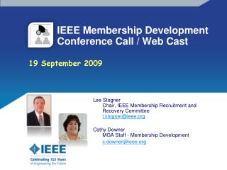 IEEE Membership Development Conference Call / Web Cast