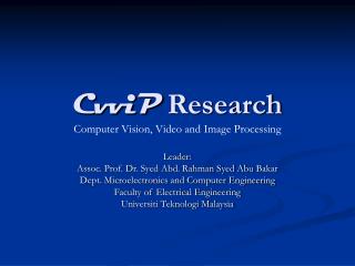 CvviP Research