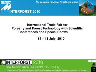 INTERFORST 2010