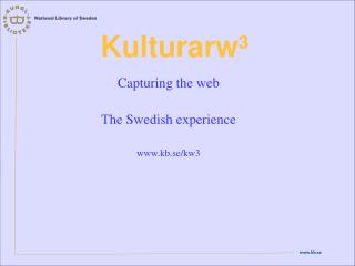 Kulturarw³