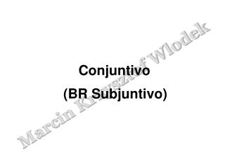 Conjuntivo