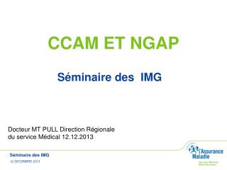 CCAM ET NGAP