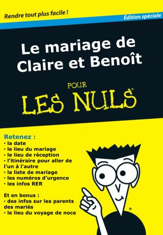 Le mariage de Claire et Benoît