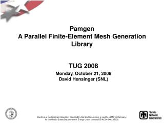 Pamgen A Parallel Finite-Element Mesh Generation Library