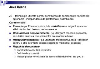 Java Beans