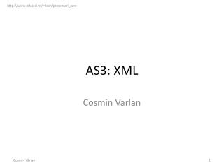 AS3 : XML