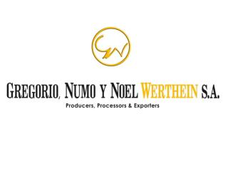 Gregorio, Numo y Noel Werthein S.A. : Productor – Procesador – Exportador.