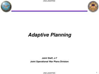 Adaptive Planning