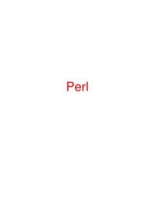 Perl