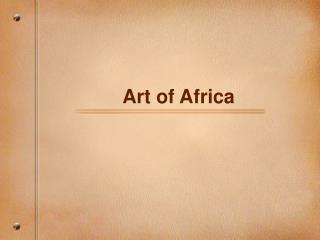 Art of Africa