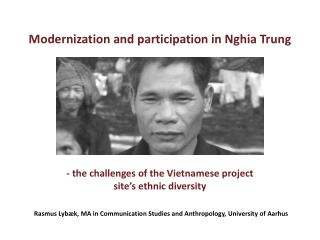 Modernization and participation in Nghia Trung