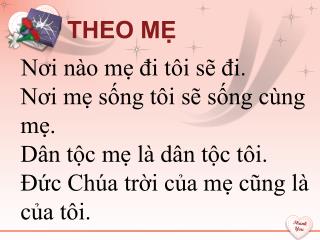 THEO MẸ