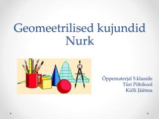 Geomeetrilised kujundid Nurk