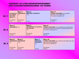 Introduktions- kurs HÄLSA OCH SAM- HÄLLE, 5 p Omvårdnad 1-5 p