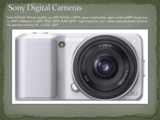 sony best digital cameras