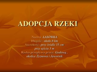 ADOPCJA RZEKI
