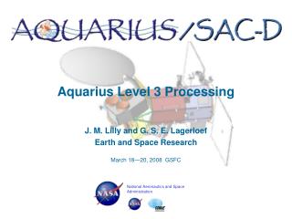 Aquarius Level 3 Processing
