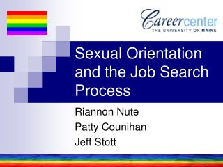 Sexual Orientation and the Job Search Process