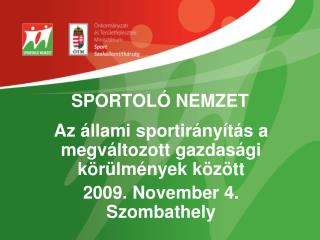 SPORTOLÓ NEMZET