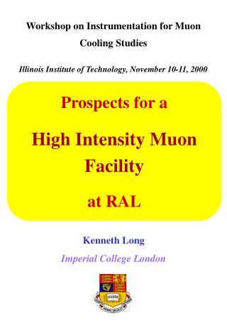 Workshop on Instrumentation for Muon Cooling Studies