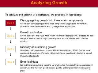 Analyzing Growth