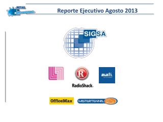 Reporte Ejecutivo Agosto 2013