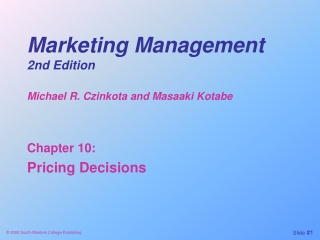 Marketing Management 2nd Edition