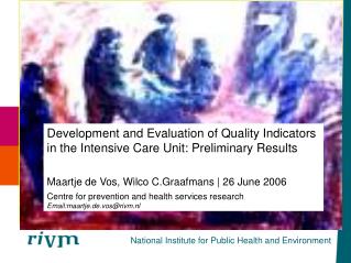 National Institute for Public Health and Environment