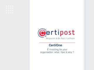 CertiOne