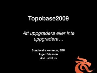 Topobase2009