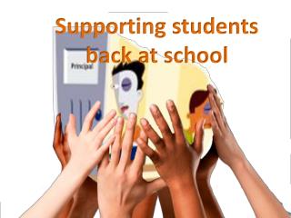 Supporting students back at school