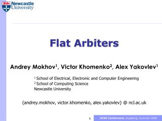 Flat Arbiters