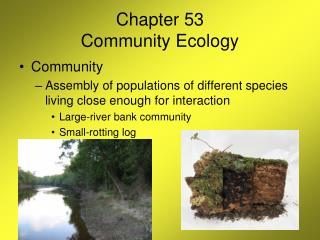 Chapter 53 Community Ecology