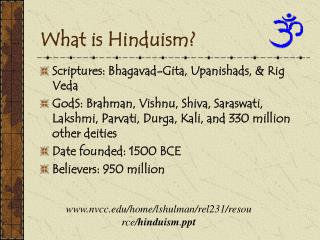 What is Hinduism?