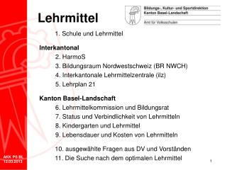 Lehrmittel