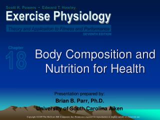 Body Composition and Nutrition for Health