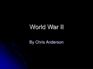 World War II