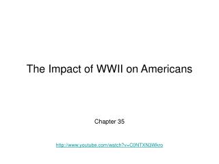 The Impact of WWII on Americans