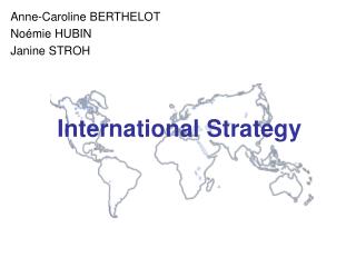 International Strategy