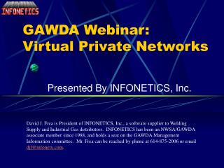 GAWDA Webinar: Virtual Private Networks