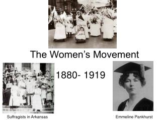 The Women’s Movement