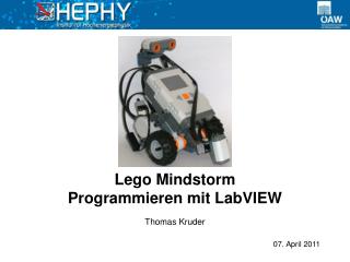 Lego Mindstorm Programmieren mit LabVIEW