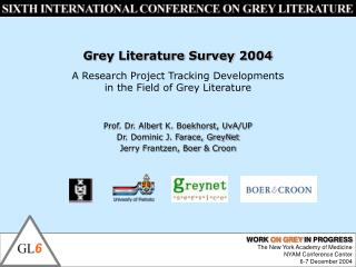 WORK ON GREY IN PROGRESS The New York Academy of Medicine NYAM Conference Center