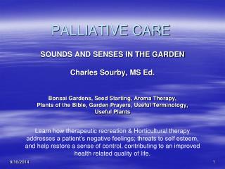 PALLIATIVE CARE