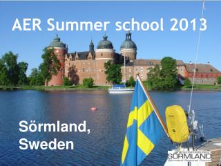 AER Summer school 2013